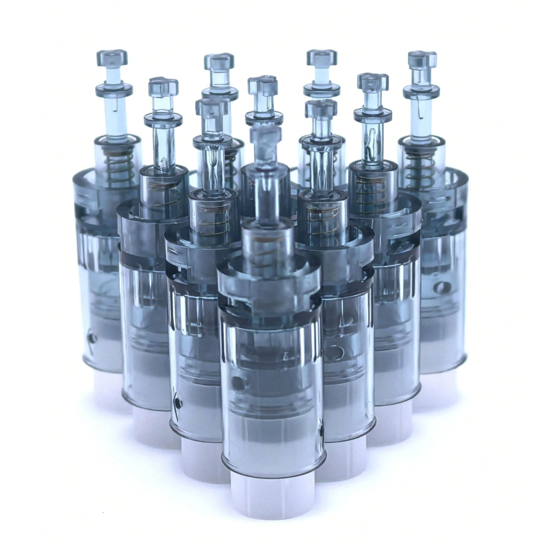 Derma Pen Udskiftningspatroner – 10 Pakke (11/16/24/36/42 Nåle)